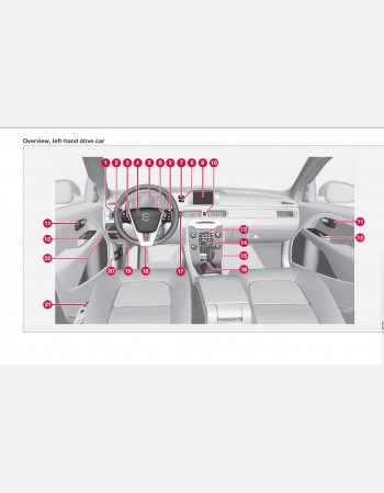 2014 volvo xc70 owners manual lhd & rhd